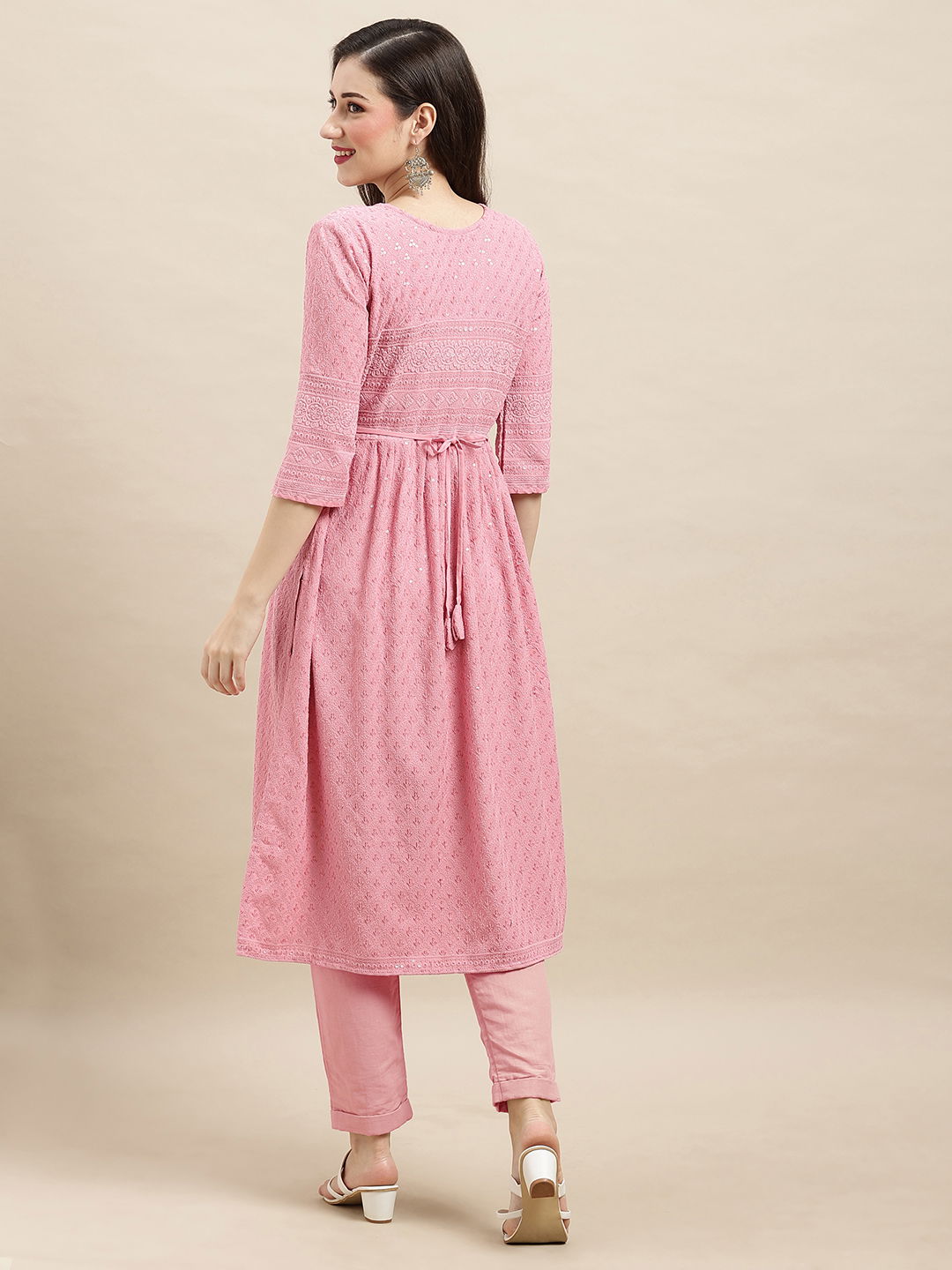 Poorva 1001 Long Embroidery Kurtis Catalog